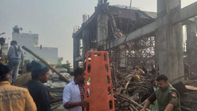 Under-Construction Building Collapses at Kannauj Railway Station, Several Workers Trapped