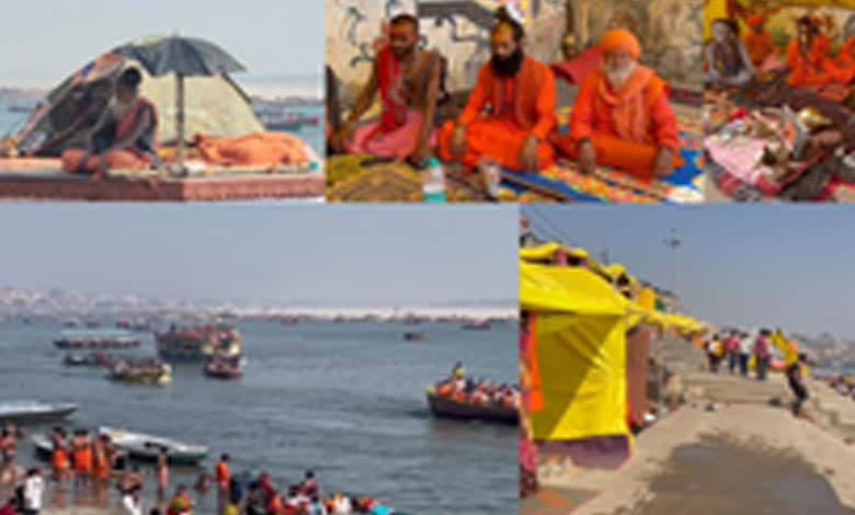 Varanasi Transforms into 'Mini Maha Kumbh' as Thousands of Naga Sadhus Arrive Ahead of Maha Shivratri