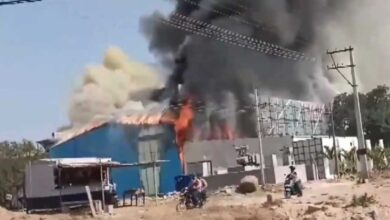 Hyderabad's Convention Center Ravaged by Massive Fire: Local Residents in Panic!