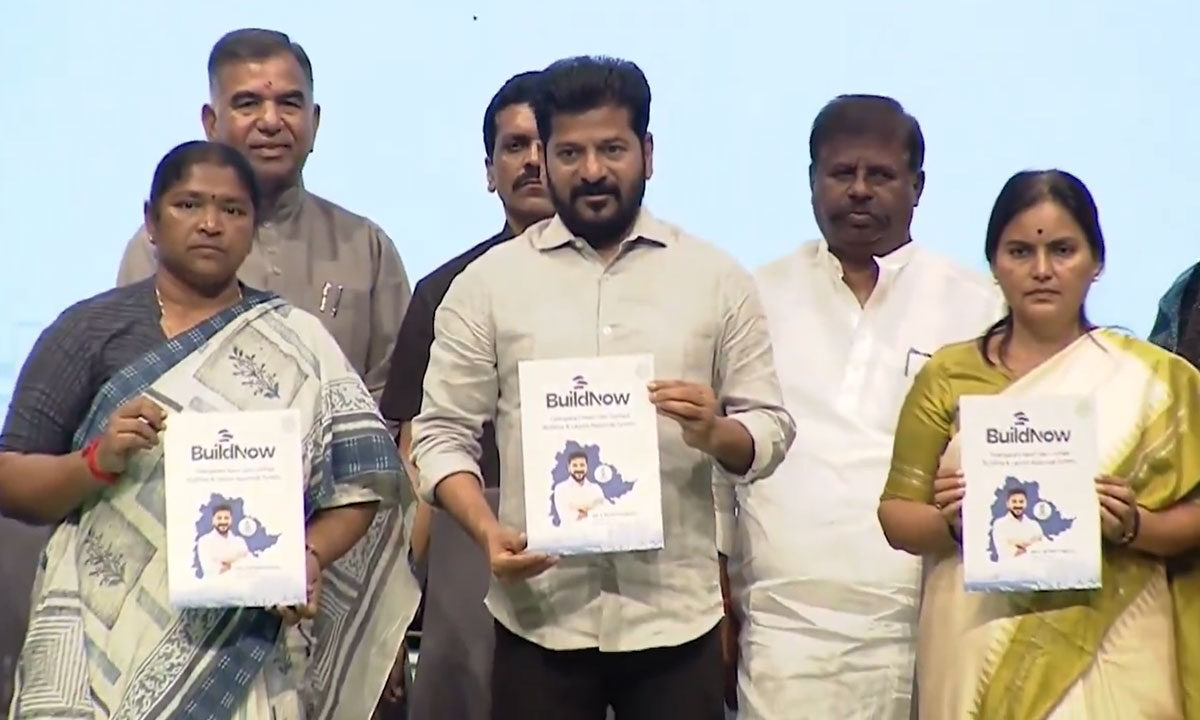 CM Revanth Reddy Launches BuildNow Portal for Transparent Building Approvals