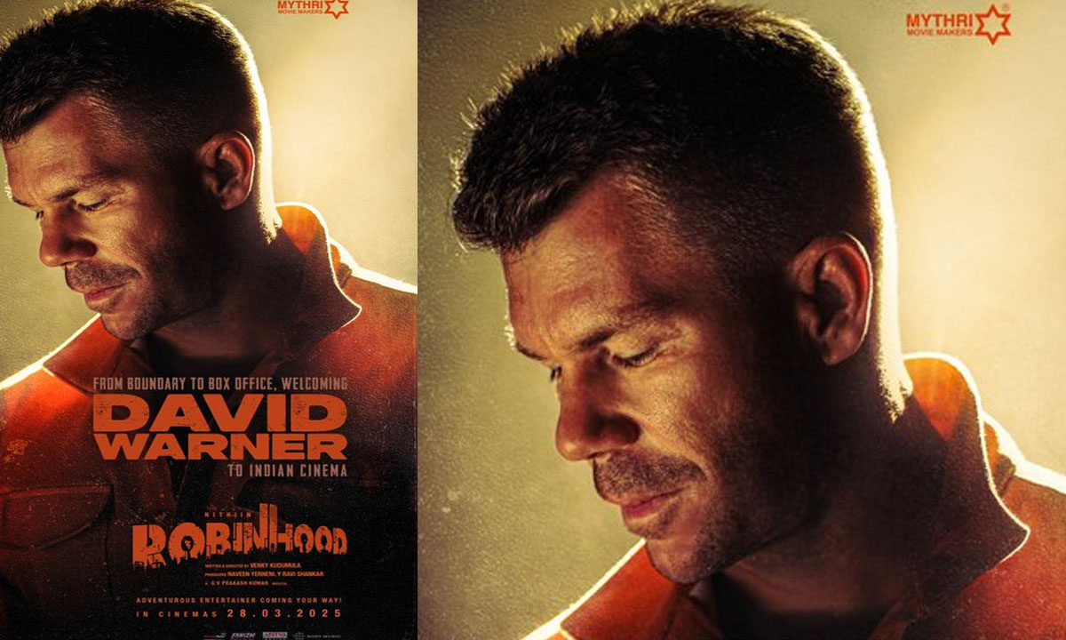 Cricketer-Turned-Actor? David Warner’s First Look in Robinhood Goes Viral