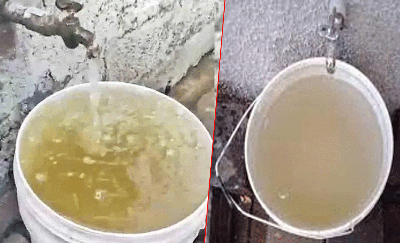 Telangana: What Kind of Water Is This?" Contaminated Water Causes Stir in Bandlaguda
