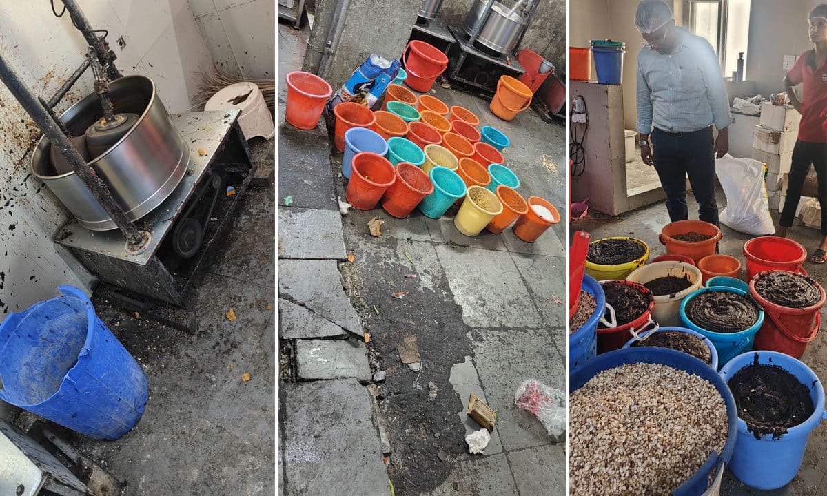 Hyderabad: Unhygienic Conditions Found at Varalaxmi Tiffins in Gachibowli During Inspection
