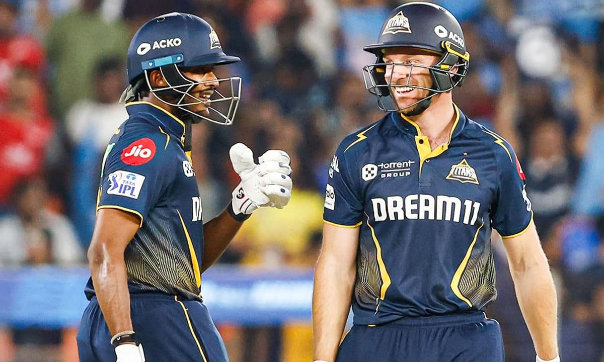 IPL 2025: Sai Sudharsan Stars as GT Set 197-Run Target for MI