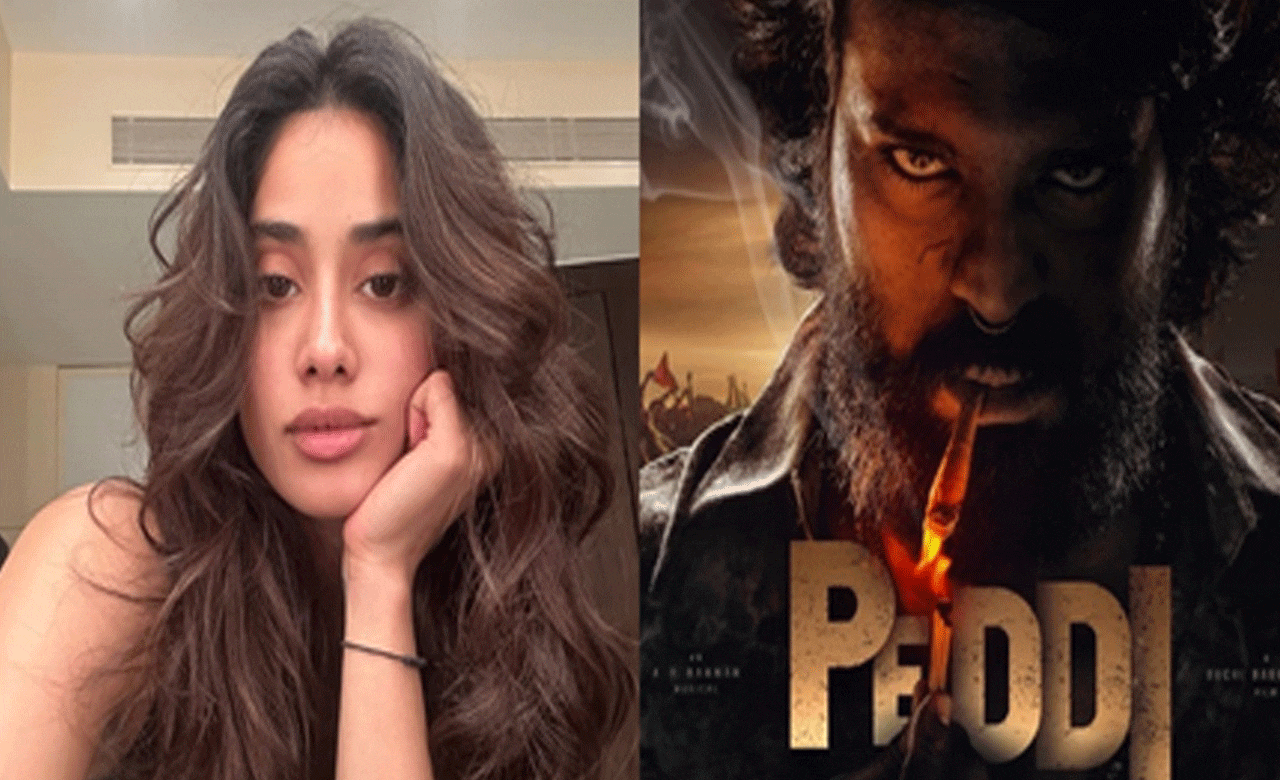 Janhvi Kapoor Shares Heartfelt Birthday Message for 'Peddi' Co-Star Ram Charan