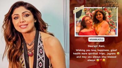 Shilpa Shetty on Rani Mukerji b'day: ‘Wishing you love, more spiritual trips and jagrans’