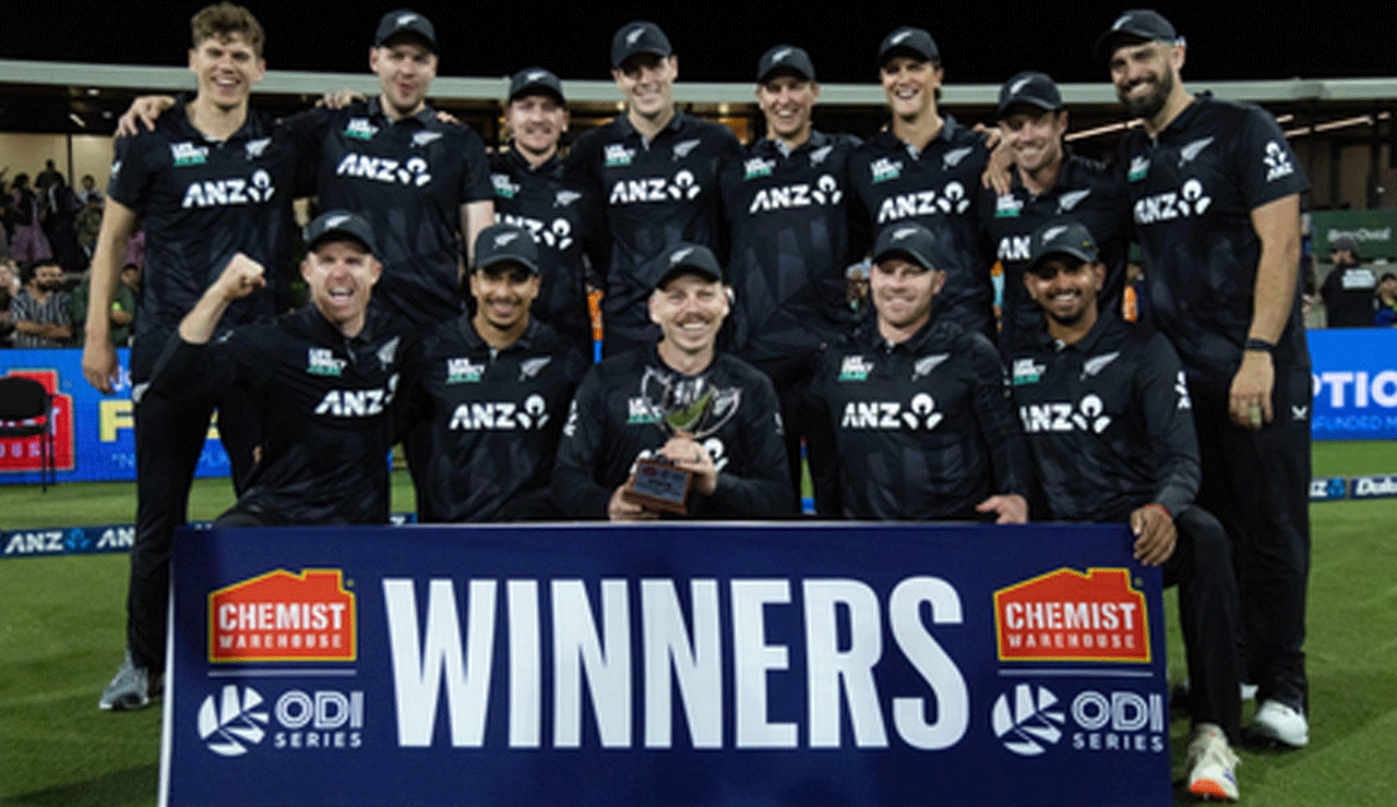 Bracewell Lauds Team Effort as Dominant NZ Seal 3-0 ODI Series Whitewash vs Pakistan