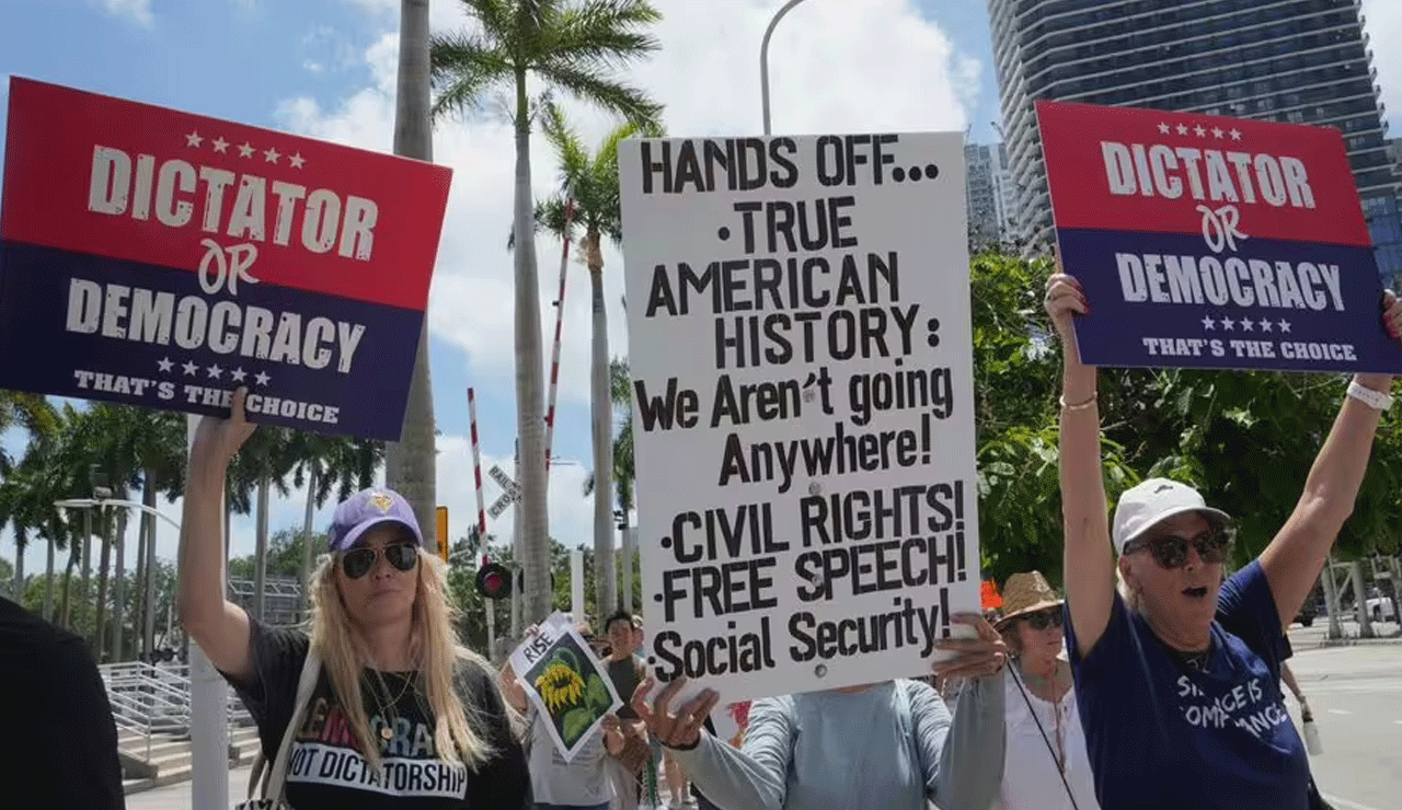 Protests Erupt Across U.S. Over Donald Trump's Decisions | Massive Public Outcry Caught on Video