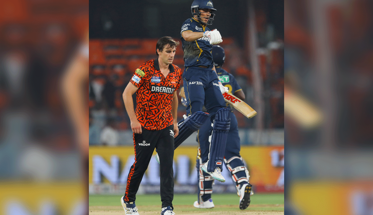 Gill, Siraj Star as Gujarat Titans Crush Sunrisers Hyderabad by Seven Wickets