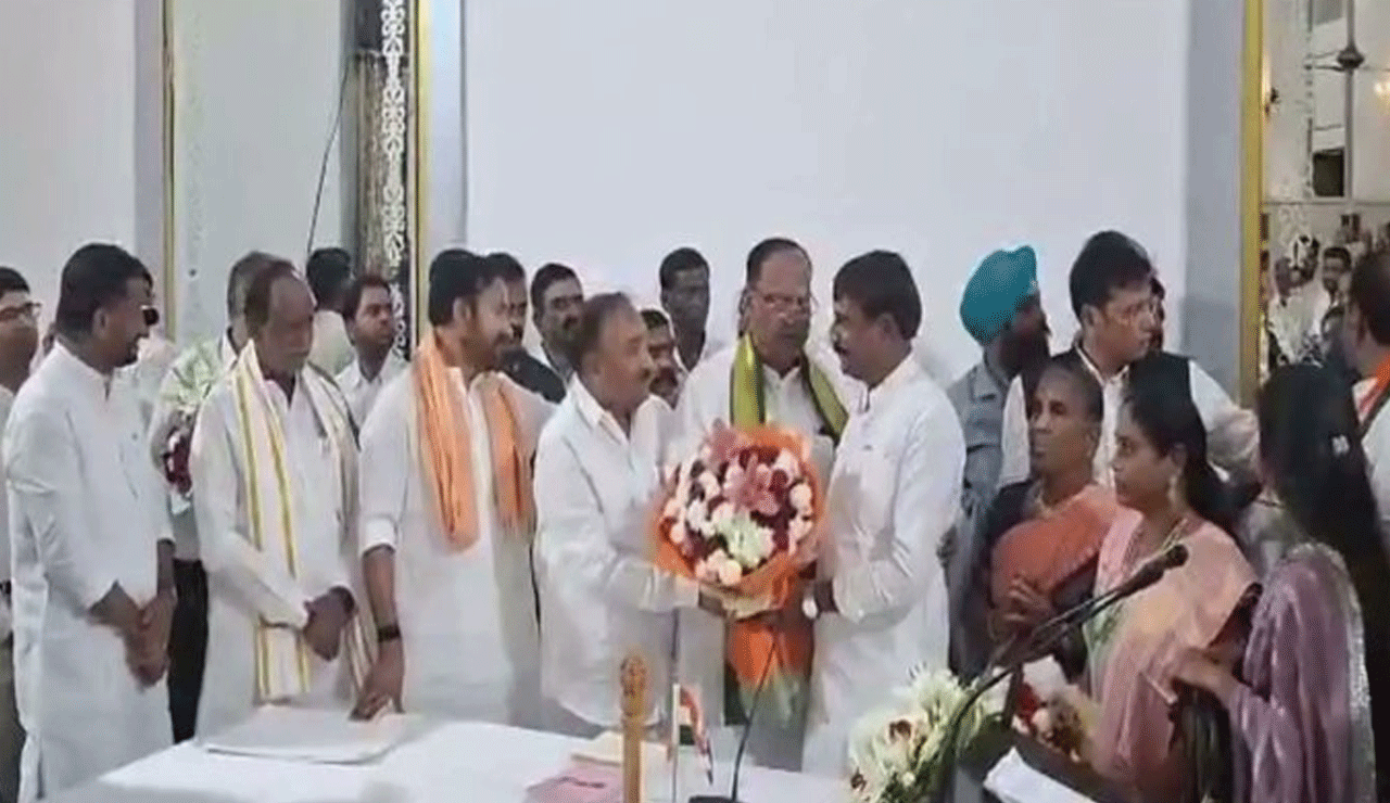 Newly Elected MLCs Take Oath in Telangana Legislative Council