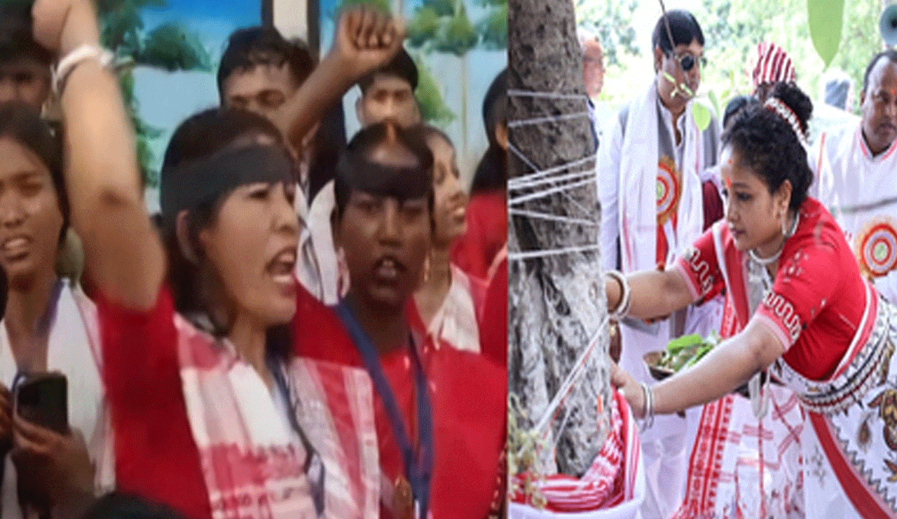 Tension Erupts in Ranchi Over Tribal Clash During Sarhul Puja