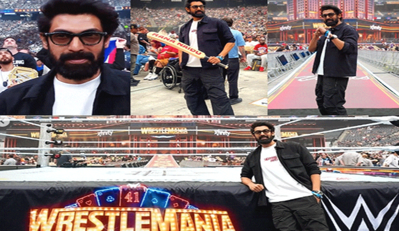 Rana Daggubati Makes History as First Indian Actor to Feature at WrestleMania