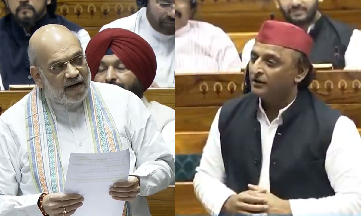 Shah-Akhilesh Banter Adds Light Moment to Heated Waqf Bill Debate