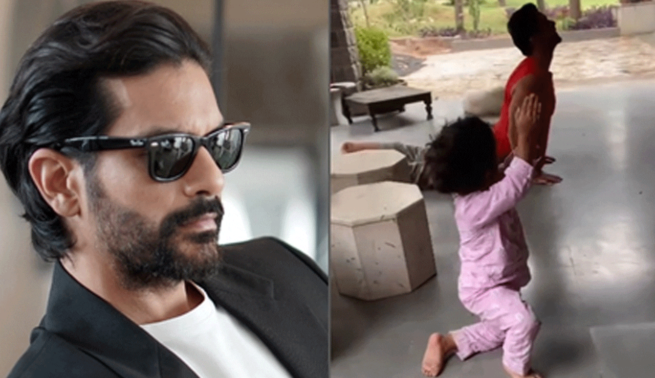 Who is Angad Bedi's new yoga buddy; Find out