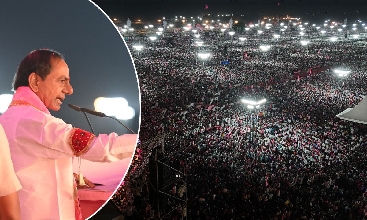 BRS Party’s Silver Jubilee Public Meeting a Grand Success