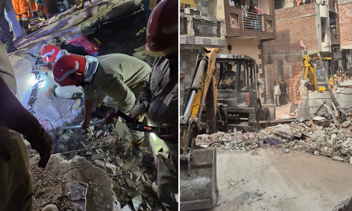 Death Toll Mounts to 11 in Northeast Delhi Building Collapse: Police