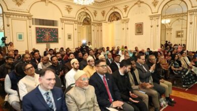 A full house attended the **Eid Celebration at the Indian Consulate**, demonstrating strong community spirit and unity despite the weather. Photo: CGI