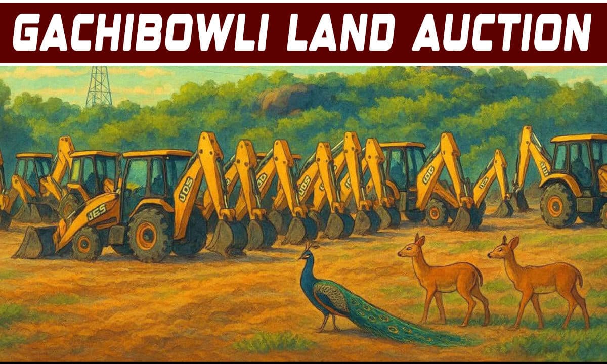 Hyderabad: Kancha Gachibowli Land Auction Sparks Backlash as ‘SAVE HCU’ Campaign Floods Social Media