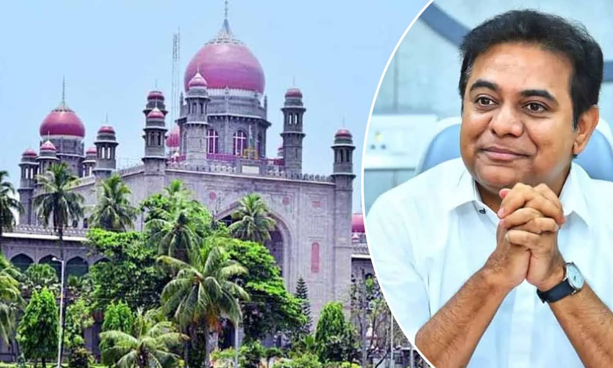 Telangana High Court Quashes Case Against KTR Over Drone Use at Medigadda Barrage