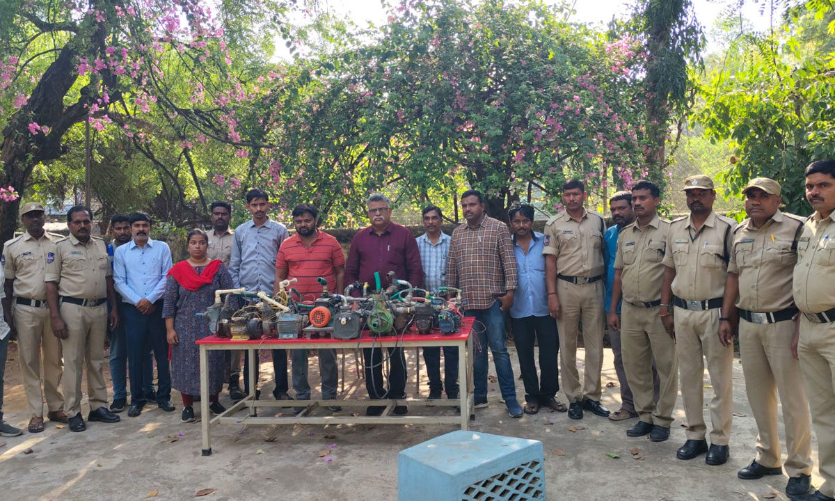Hyderabad: 64 Motors Seized in a Day! HMWSSB Launches ‘Motor-Free Tap’ Mission