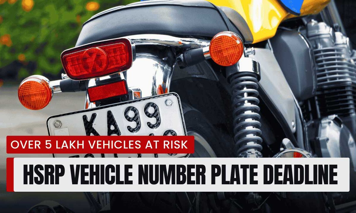 HSRP Vehicle Number Plate Deadline in Telangana