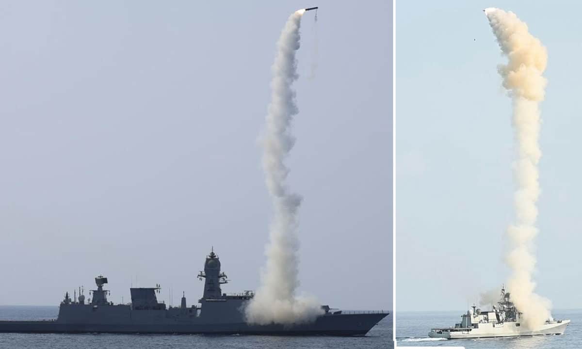 Indian Navy Conducts Successful Anti-Ship Firing Drills, Reaffirms Combat Readiness