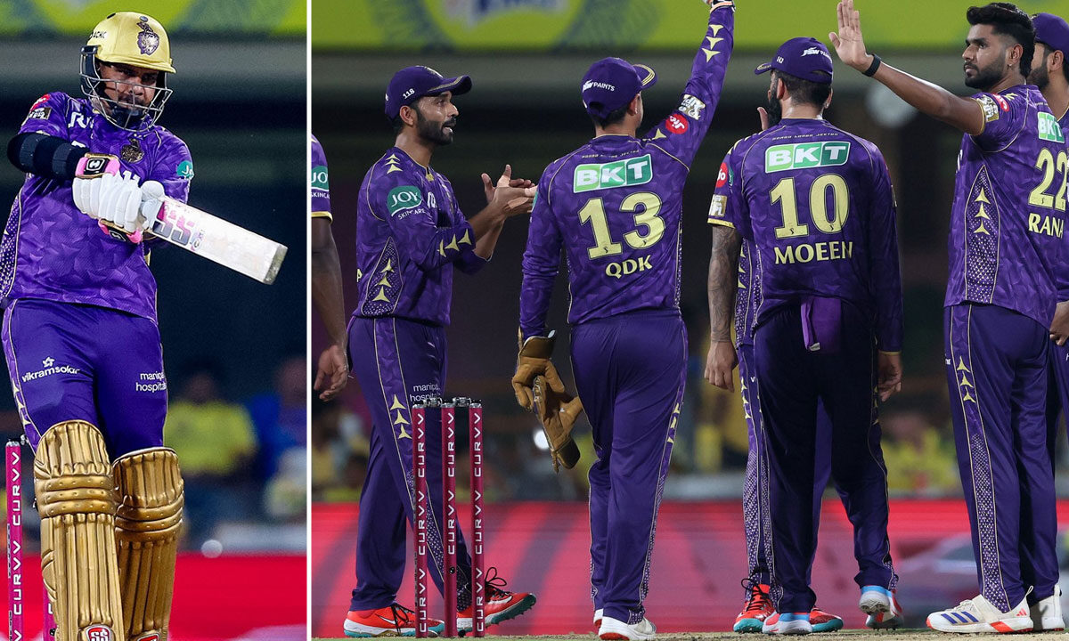 IPL 2025: KKR Crush CSK by 8 Wickets in Dominant Display at Chepauk