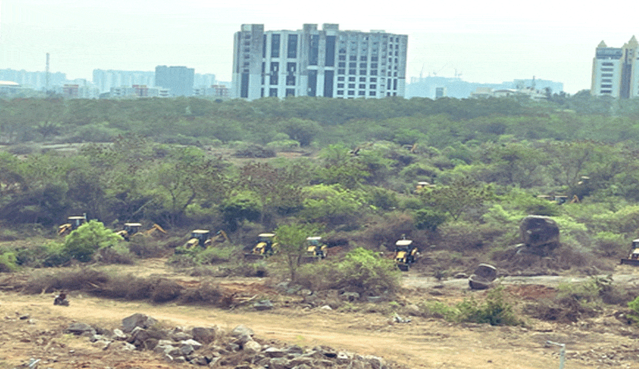 Bandi Sanjay and KTR Accuse Telangana Government of Destroying Environment