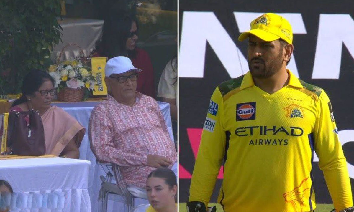 Is MS Dhoni Playing His Last IPL? Parents' Presence at Chepauk Fuels Speculation