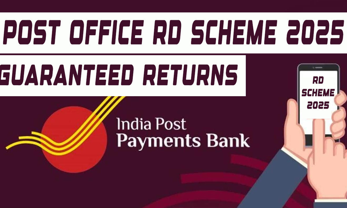 Post Office RD Scheme 2025: Safe and Guaranteed Returns for Small Investors