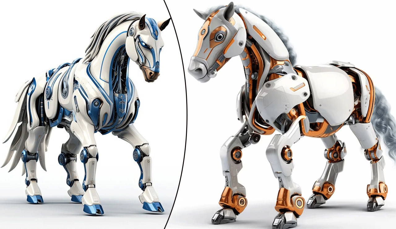Robotic Horse Unveiled: AI-Powered Ride Runs on Hydrogen Engine!