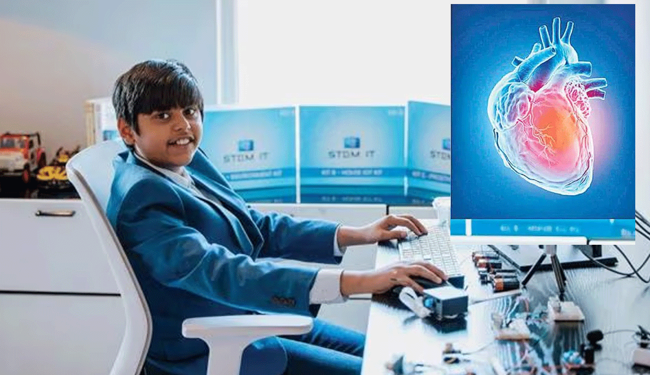Siddharth Nandyala: Hyderabad Teen's AI Innovation Detects Heart Diseases in Seconds
