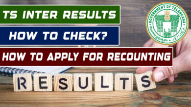 Telangana Inter Results 2025: Date Announced, How to Check, Apply for Recounting, and Other Key Details