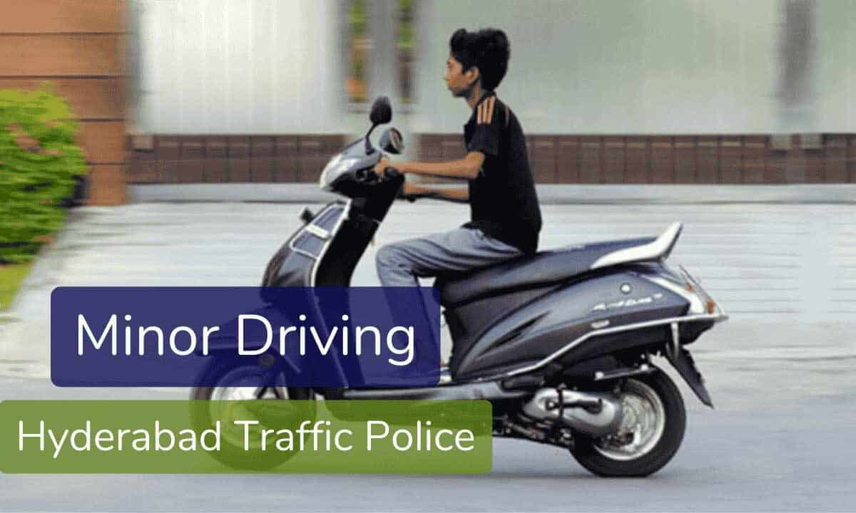 Hyderabad Traffic Police crackdown on underage driving leads to 1,275 cases, 35 vehicle registrations cancelled.