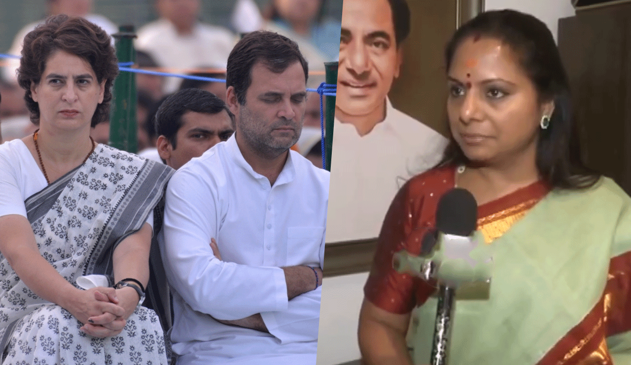 Congress's Silence on Waqf Bill: Kavitha Slams Rahul and Priyanka Gandhi