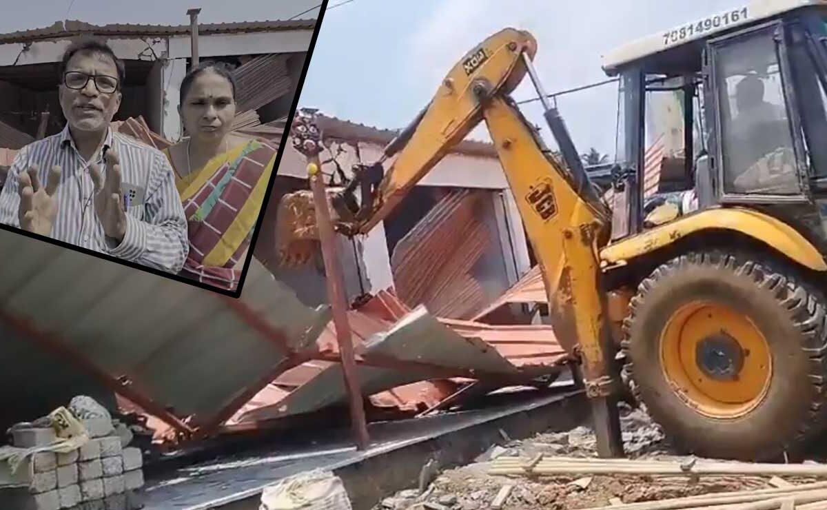 GHMC Demolishes House Despite Permits in Hyderabad’s LB Nagar: Owner Alleges Bribery