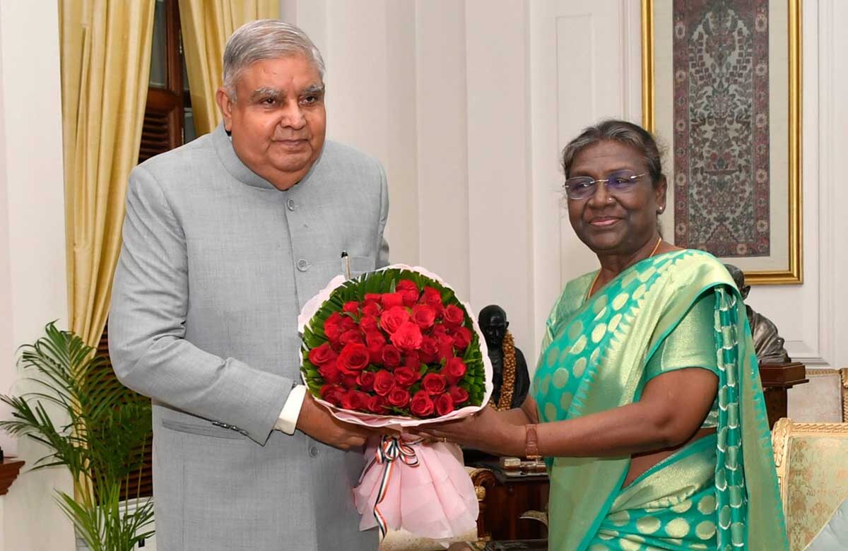 President Murmu and PM Modi Extend Birthday Wishes to Vice President Jagdeep Dhankhar