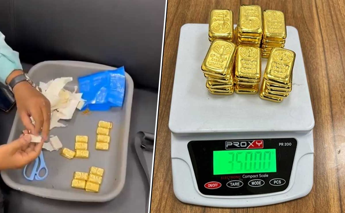 Hyderabad: Gold Smuggling Bid Foiled at RGIA, Passenger from Dubai Nabbed