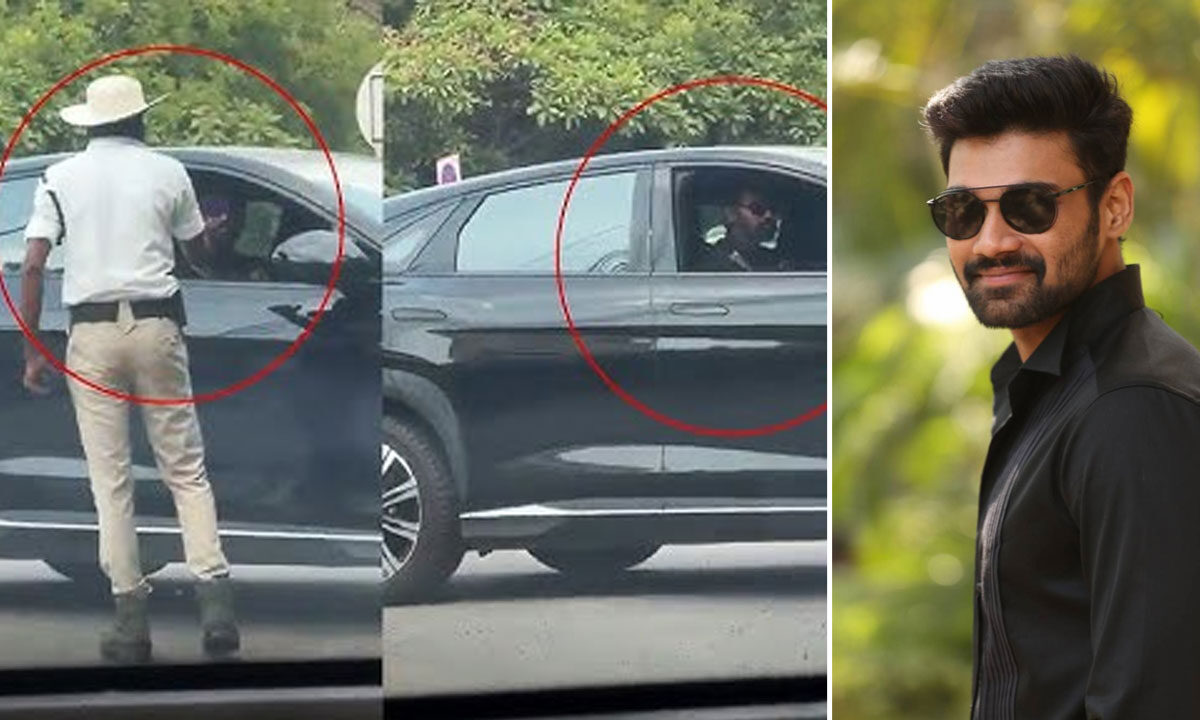 Tollywood Actor Bellamkonda Srinivas Booked for Traffic Violation, Misbehaving with Constable