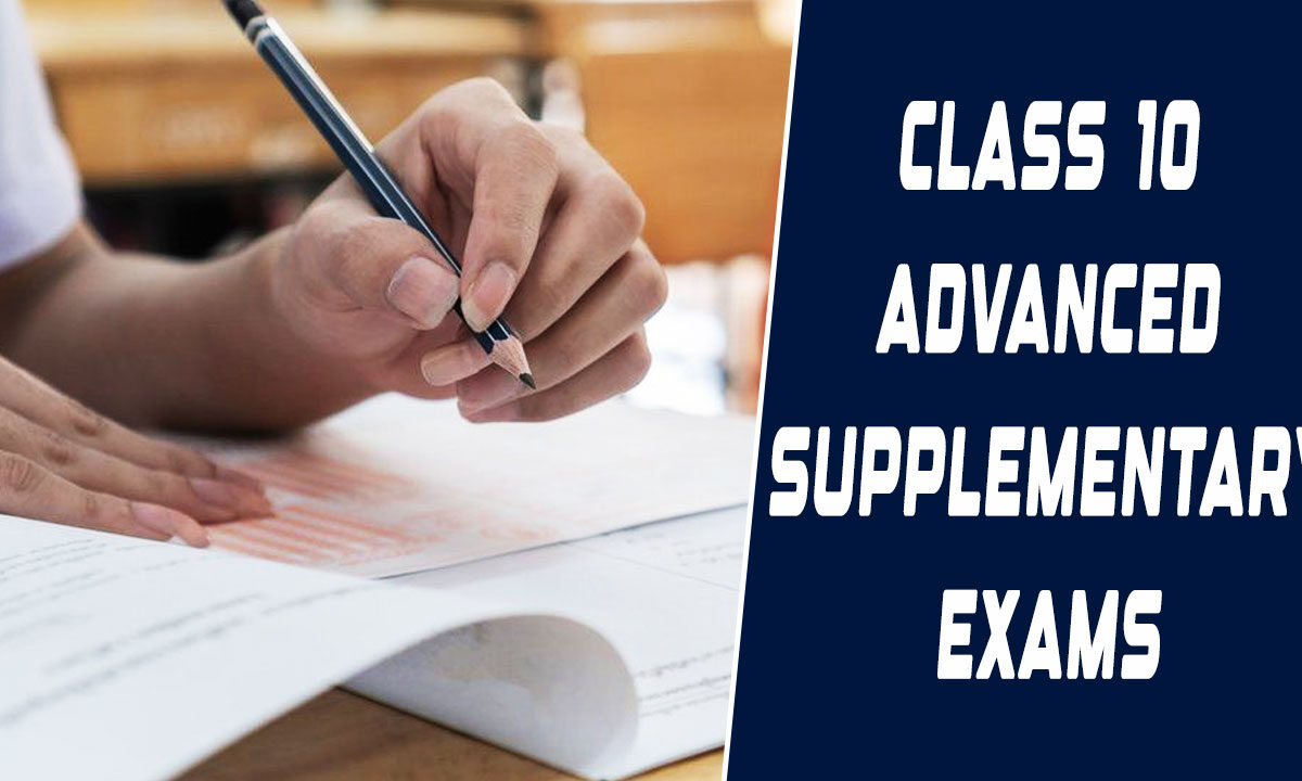 Class 10 Advanced Supplementary Exams: Hall Tickets Now Available