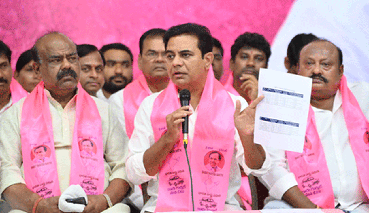 Revanth Reddy most incompetent CM in India's history: KTR