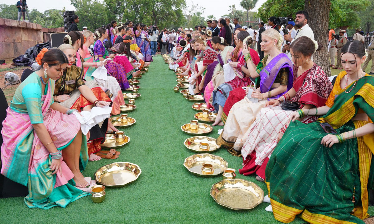 Miss World Foot-Washing Controversy: BRS Demands Apology from CM, Seeks Action from Sonia Gandhi
