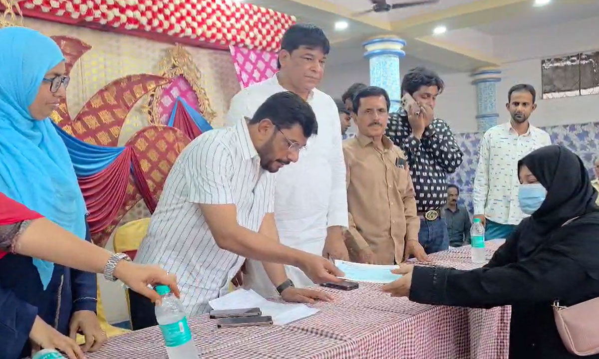 AIMIM Yakutpura MLA Hands Out ₹1.78 Cr in Shaadi Mubarak Cheques to 178 Beneficiaries