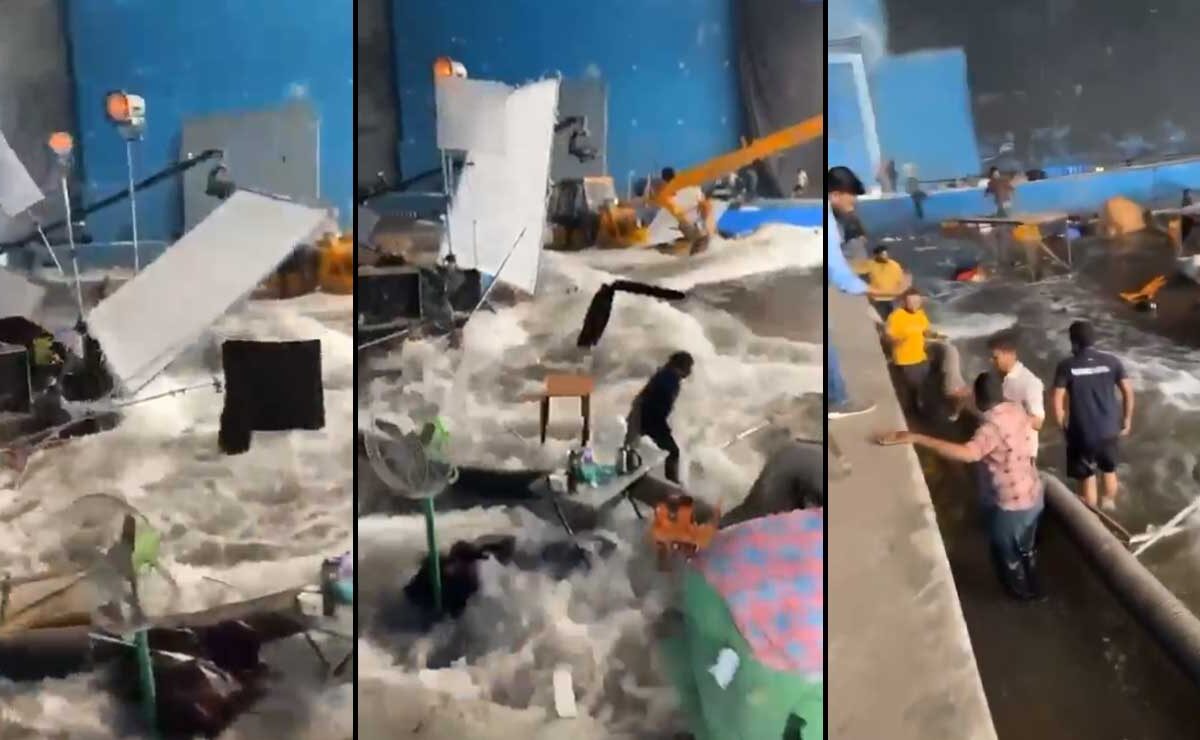 Major Accident on Actor Nikhil’s Film Set Near Shamshabad; Crew Injured