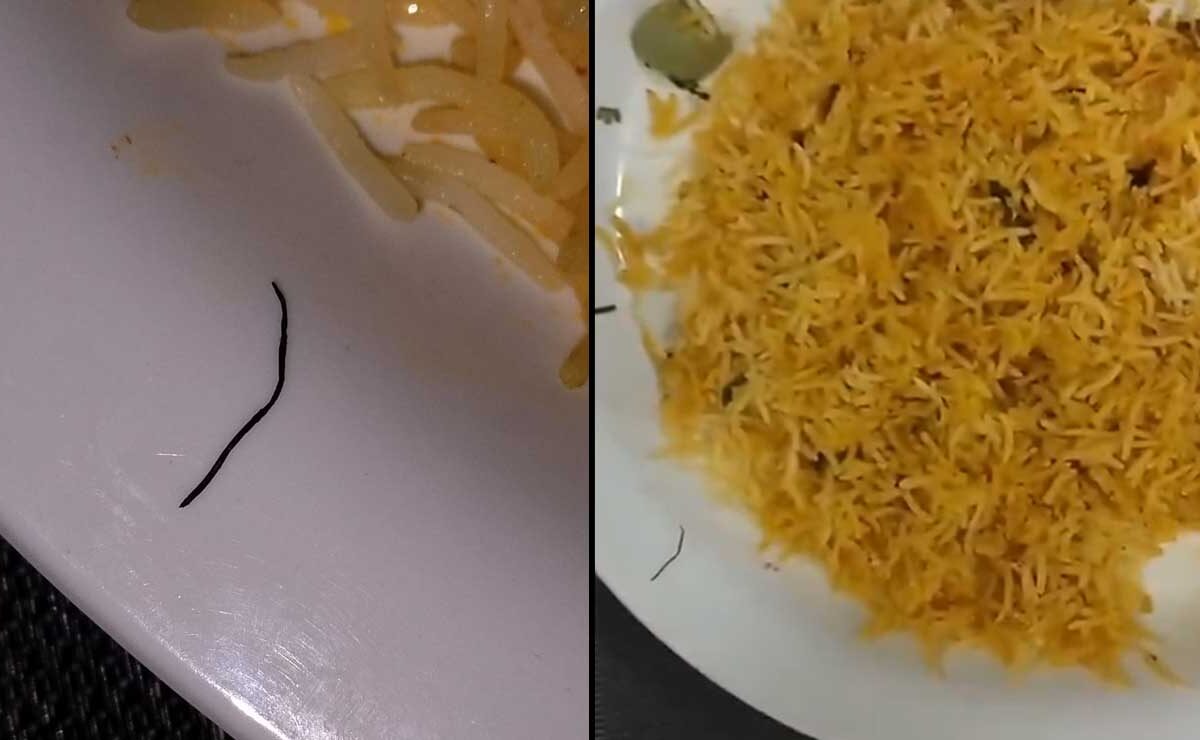 Customers Outraged as Iron Piece Found in Food at Hyderabad Restaurant