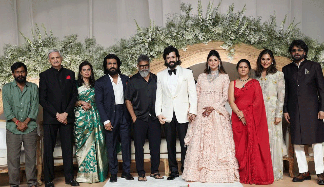 Tollywood’s Biggest Stars Gather for Akhil Akkineni’s Grand Wedding Reception