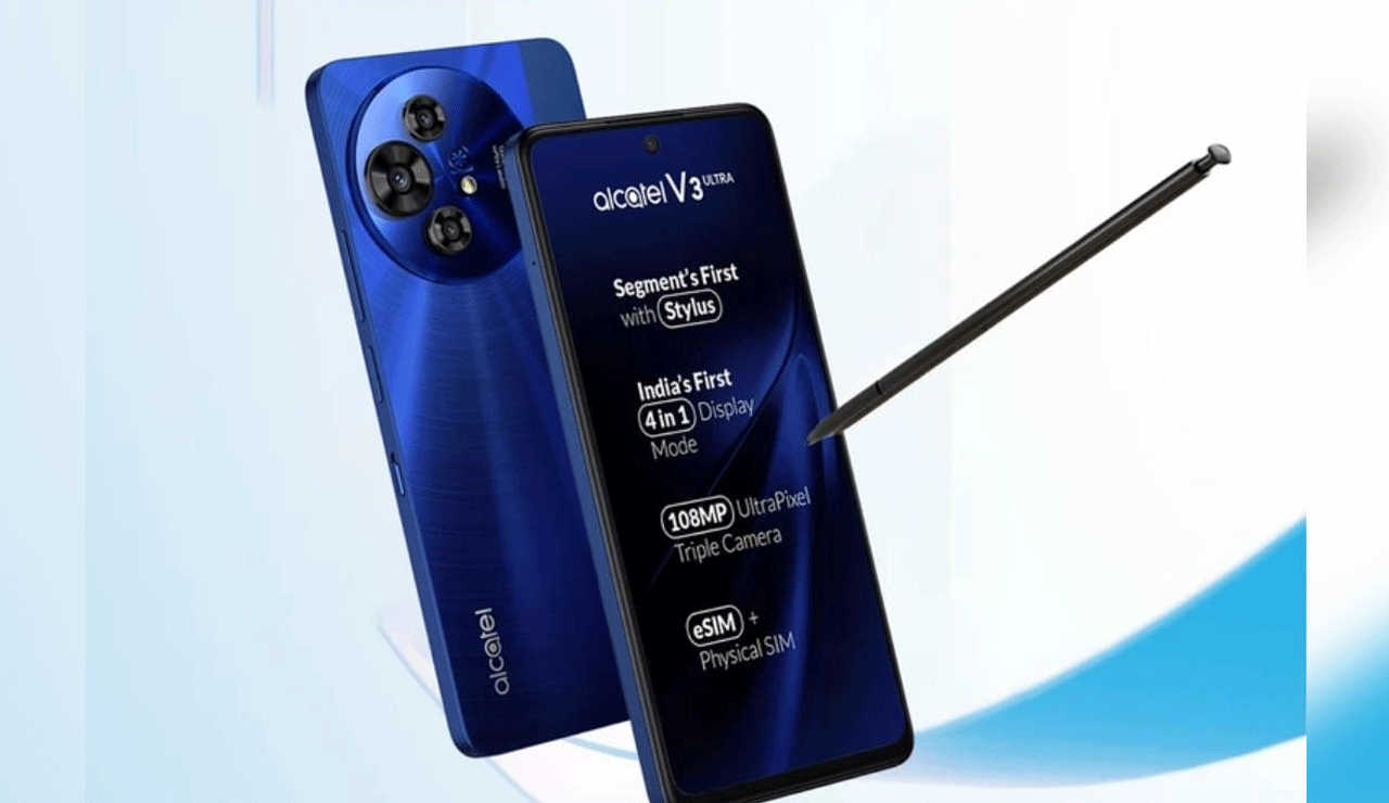 Alcatel Makes a Comeback in India with V3 Series Featuring Eye-Friendly NXTPaper Displays