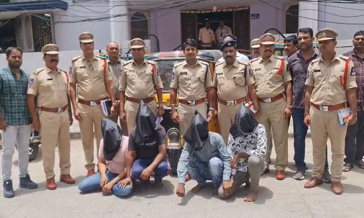 Hyderabad: Tolichowki Police Book Three Chain Snatchers Under PD Act