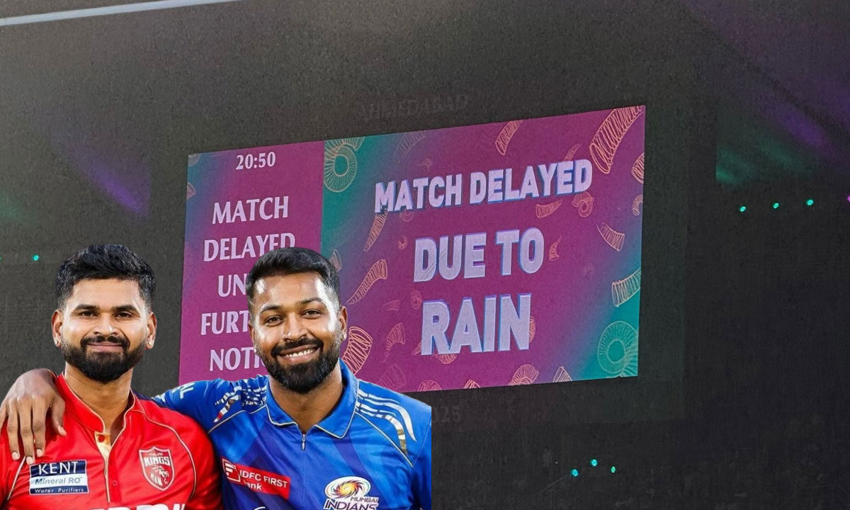 Rain Threatens IPL Qualifier 2: Who Goes to Final If Mumbai vs Punjab Gets Washed Out?