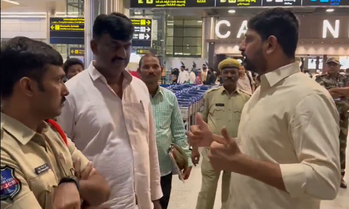 BRS MLA Padi Kaushik Reddy Arrested at Shamshabad Airport by Warangal Police